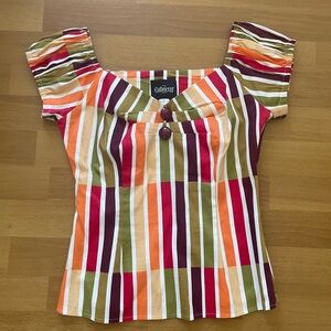 Collectif Dolores top, size uk 10
